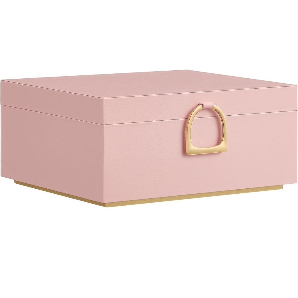 Elegant Pink Jewelry Box